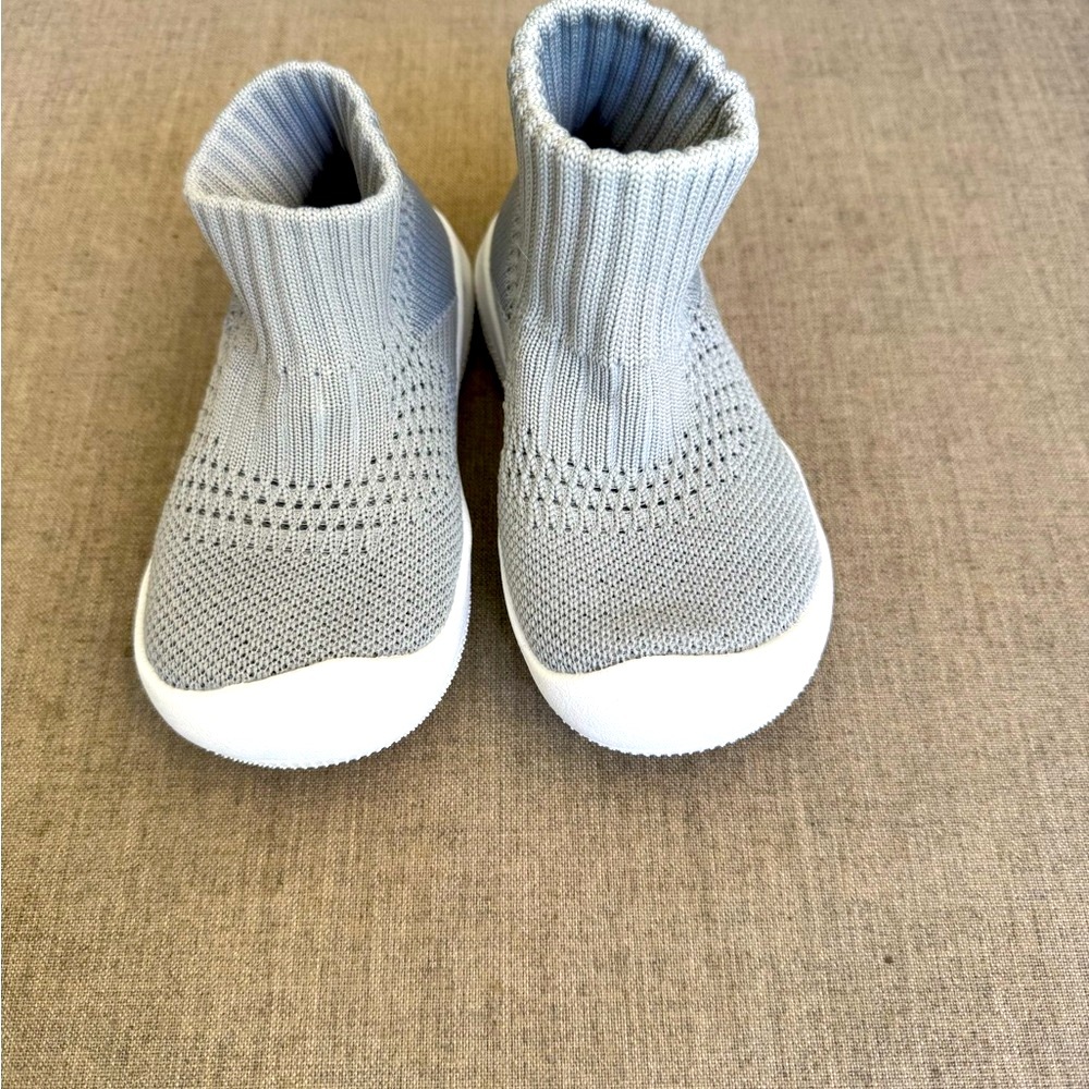 Engtoy, Gray, Slip-on, Shoes, Size 7